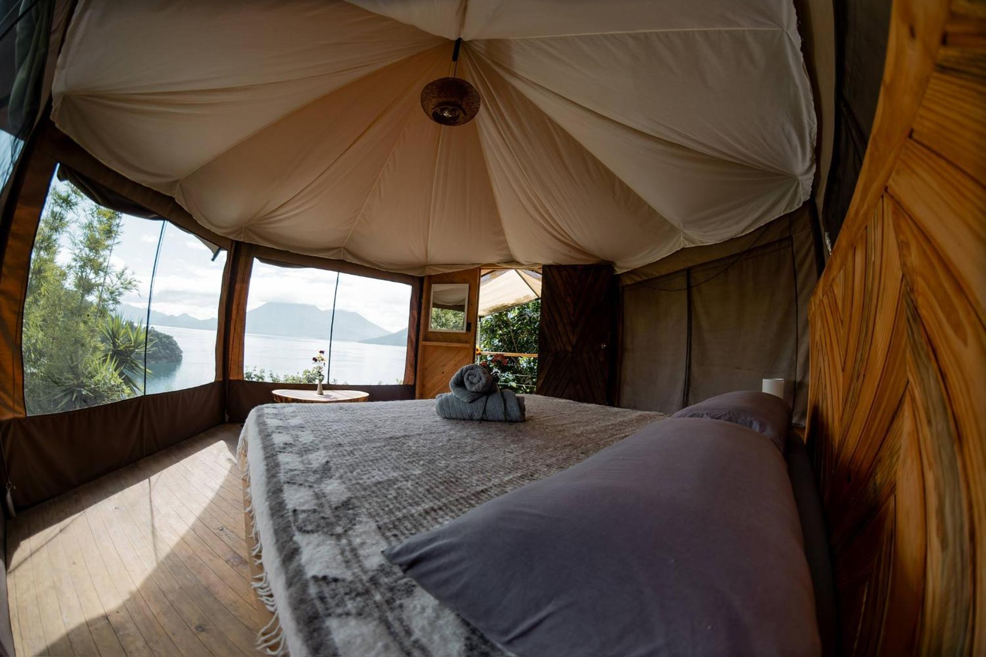 Fuego Atitlan Eco-Hotel San Marcos La Laguna Eksteriør billede