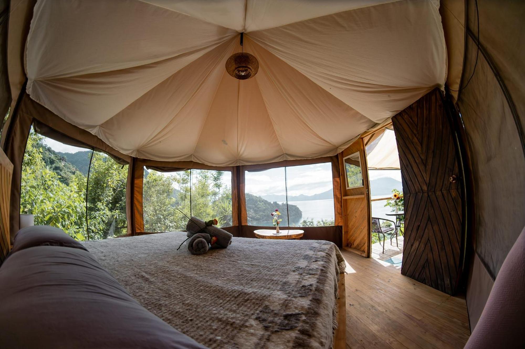 Fuego Atitlan Eco-Hotel San Marcos La Laguna Eksteriør billede