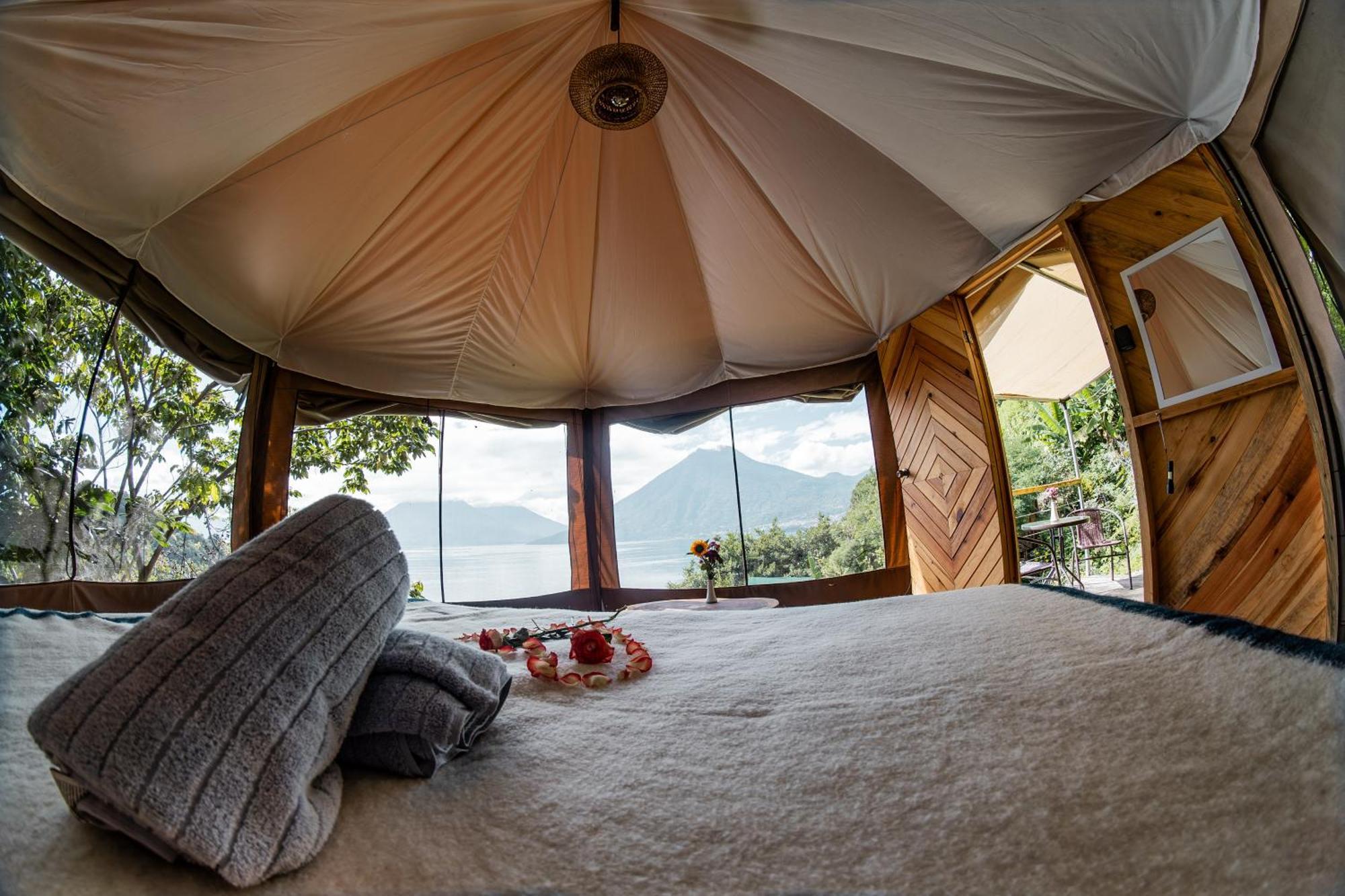 Fuego Atitlan Eco-Hotel San Marcos La Laguna Eksteriør billede