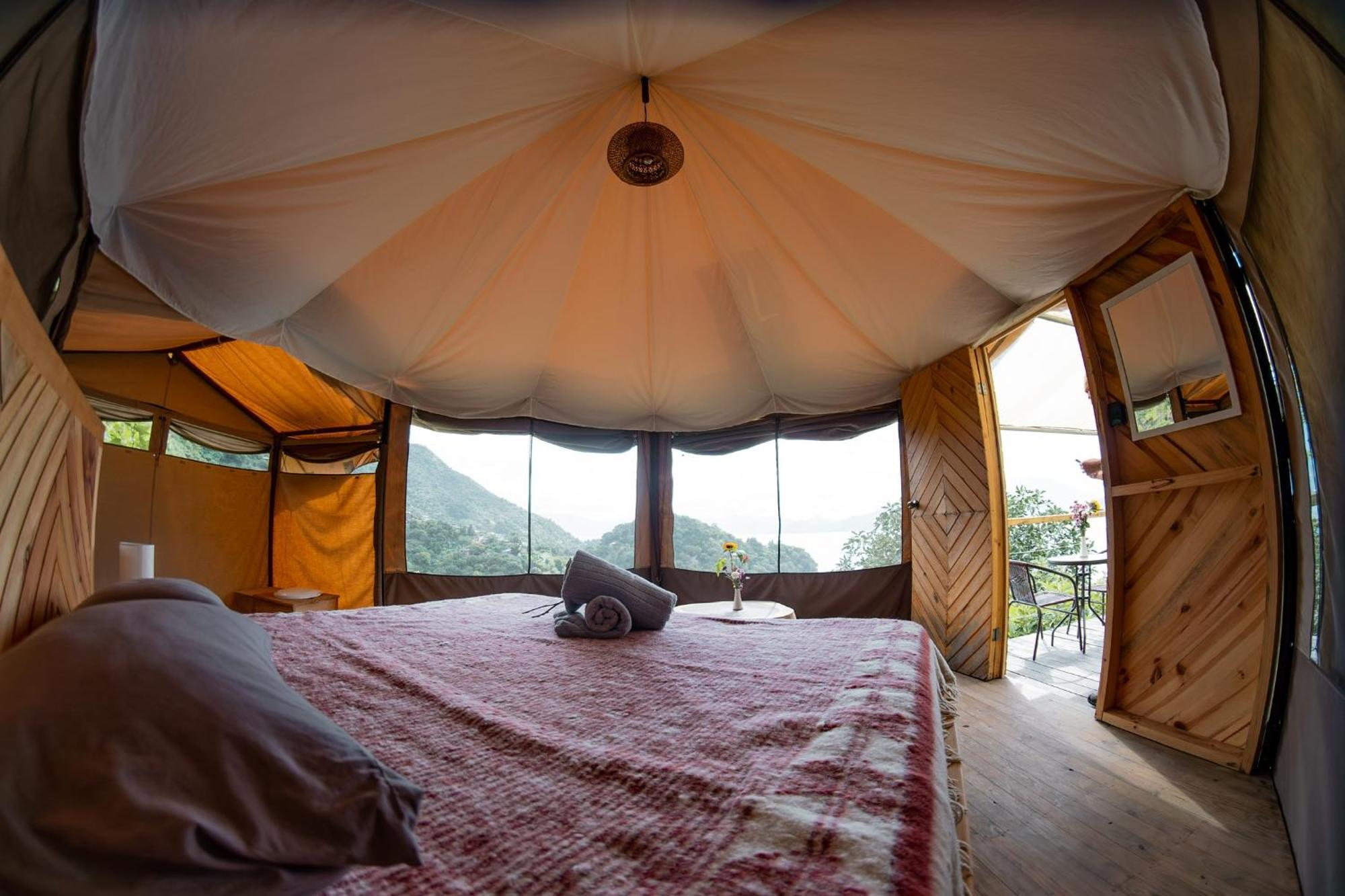 Fuego Atitlan Eco-Hotel San Marcos La Laguna Eksteriør billede