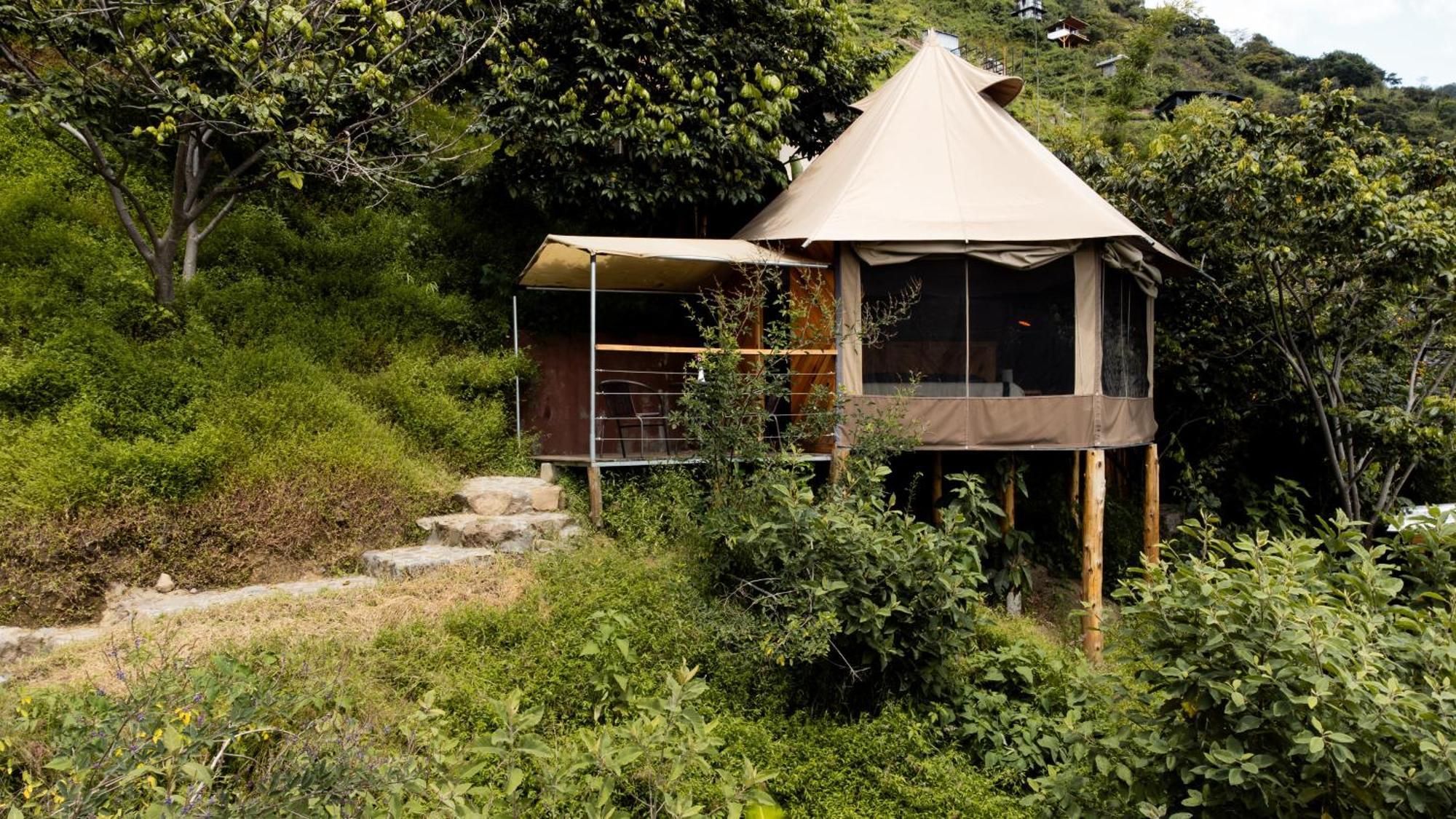 Fuego Atitlan Eco-Hotel San Marcos La Laguna Eksteriør billede