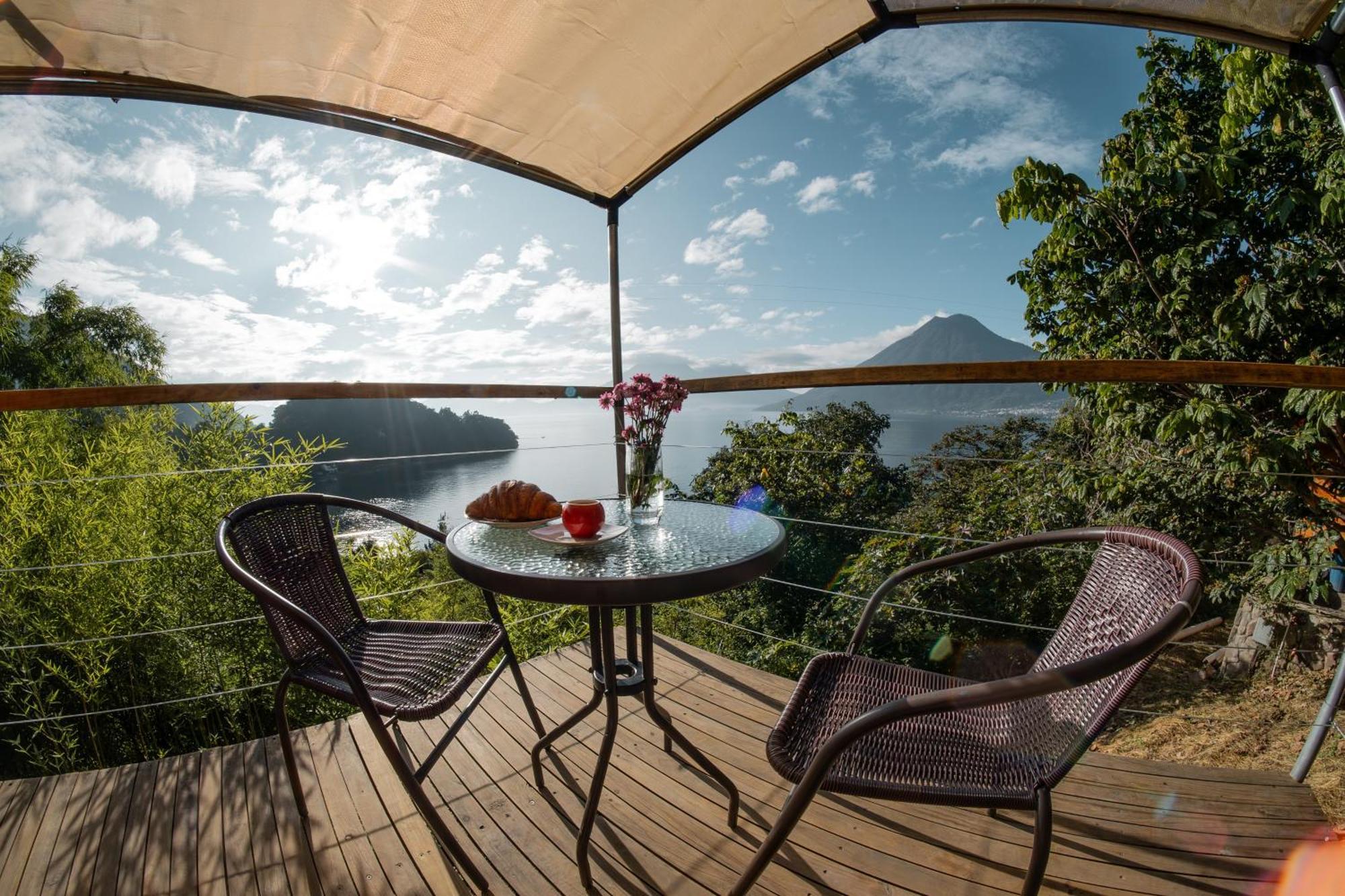 Fuego Atitlan Eco-Hotel San Marcos La Laguna Eksteriør billede