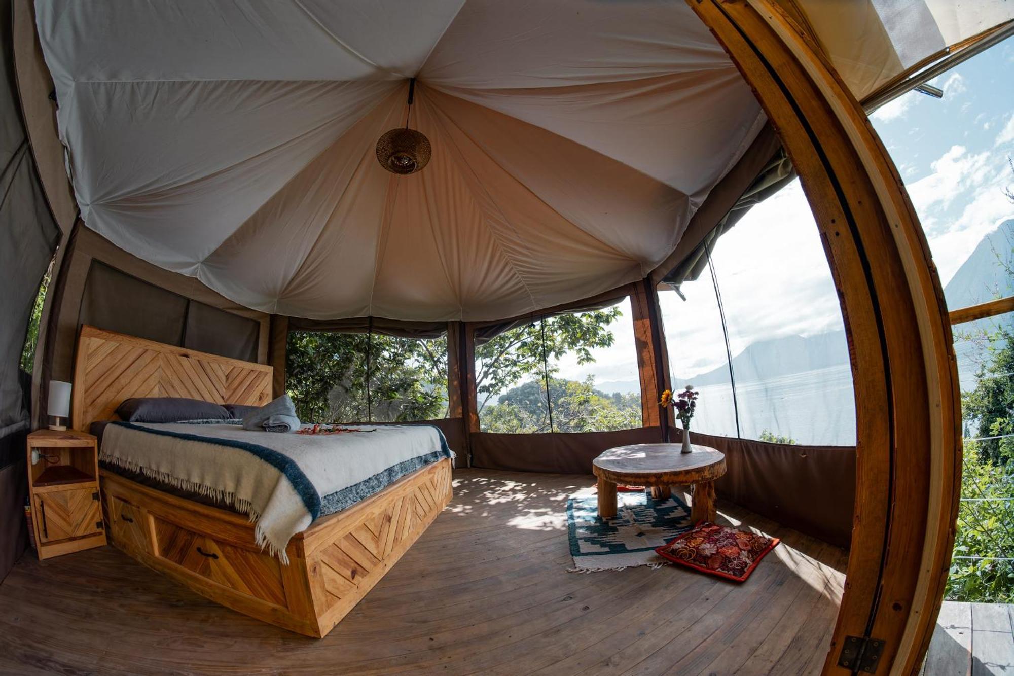 Fuego Atitlan Eco-Hotel San Marcos La Laguna Eksteriør billede