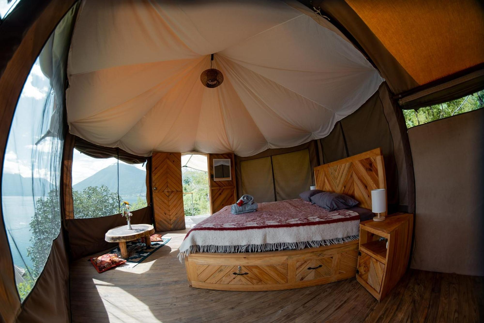 Fuego Atitlan Eco-Hotel San Marcos La Laguna Eksteriør billede