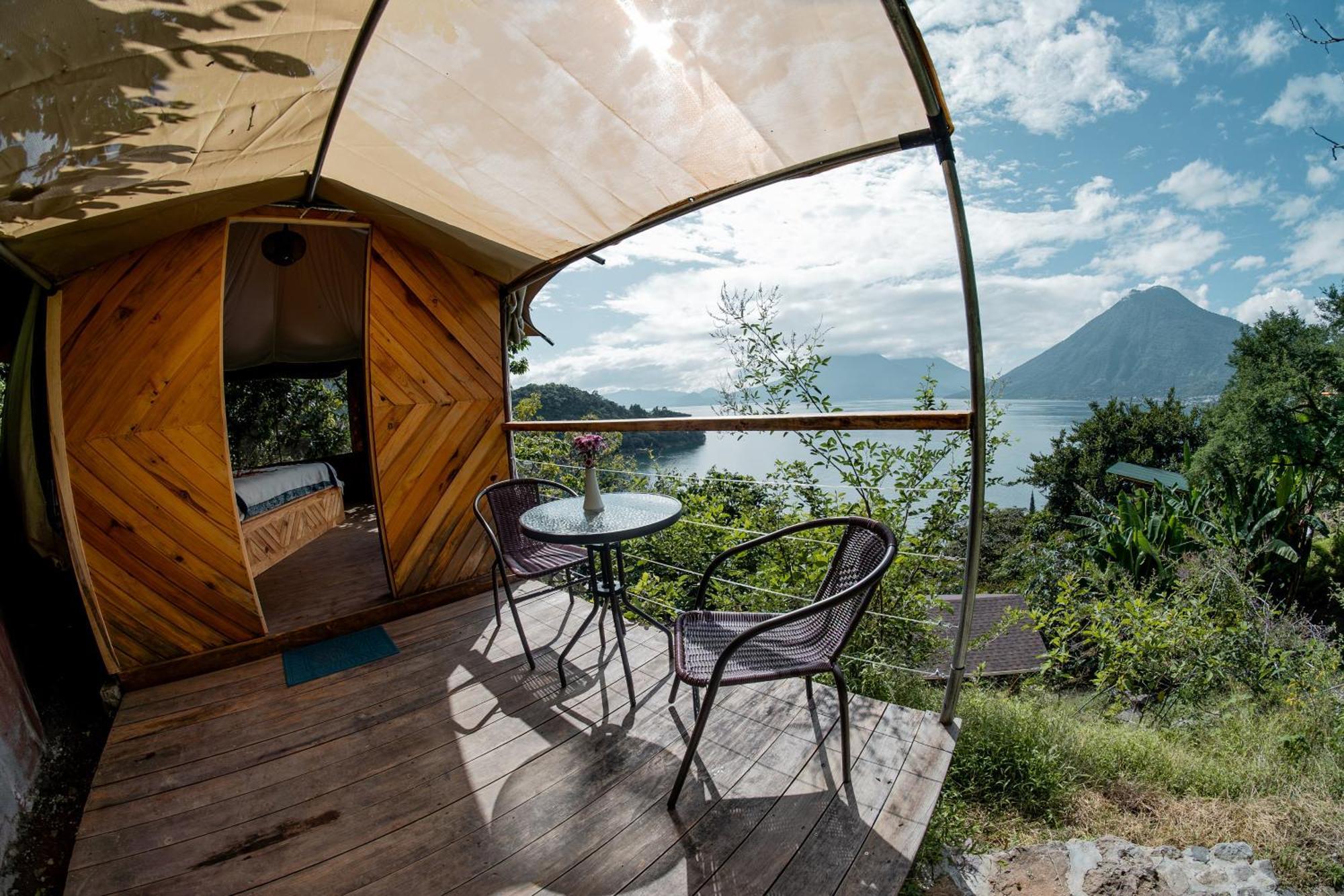 Fuego Atitlan Eco-Hotel San Marcos La Laguna Eksteriør billede