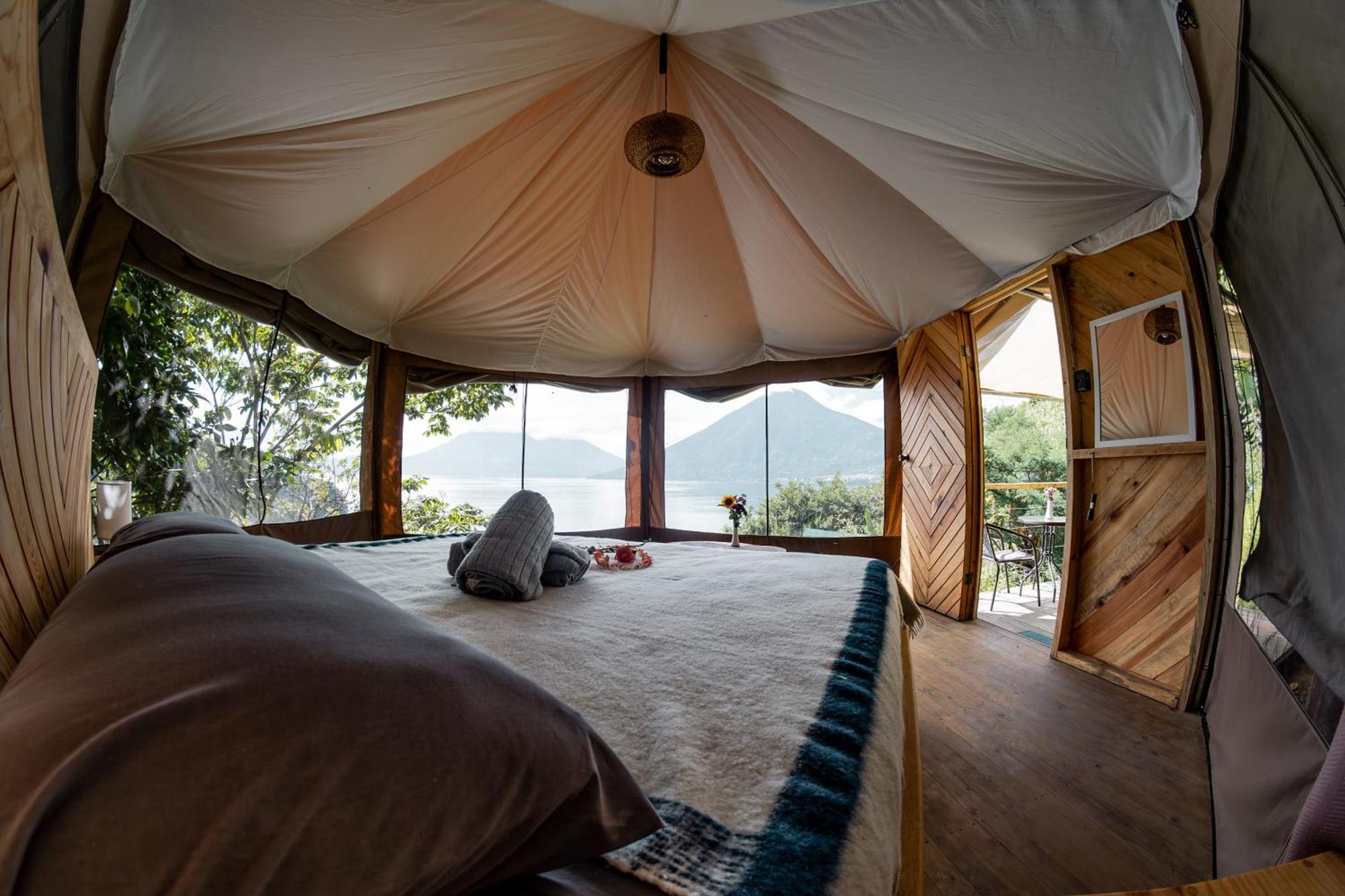 Fuego Atitlan Eco-Hotel San Marcos La Laguna Eksteriør billede