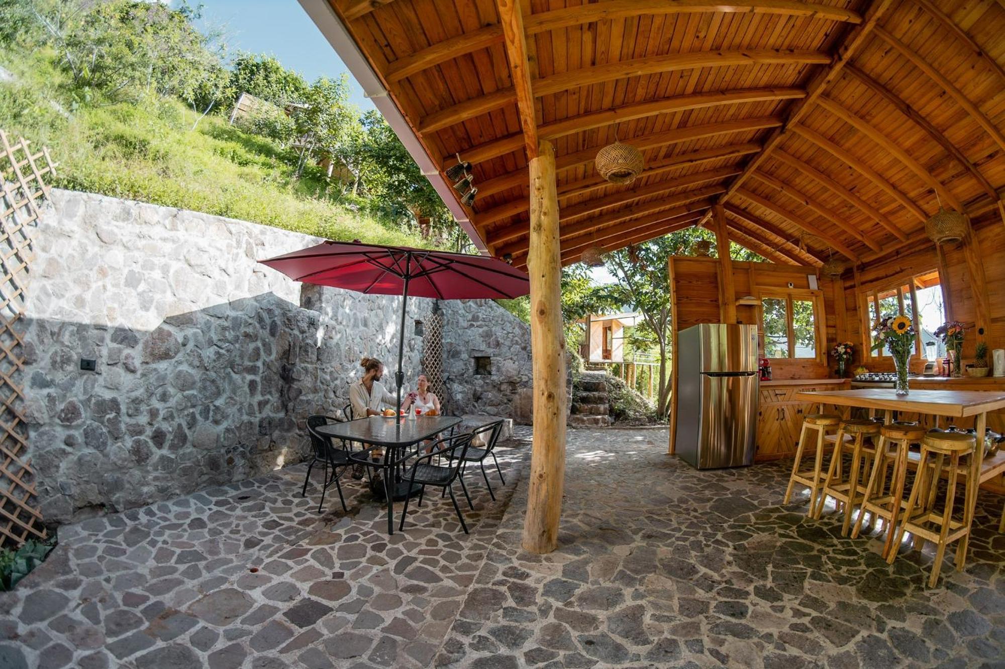Fuego Atitlan Eco-Hotel San Marcos La Laguna Eksteriør billede