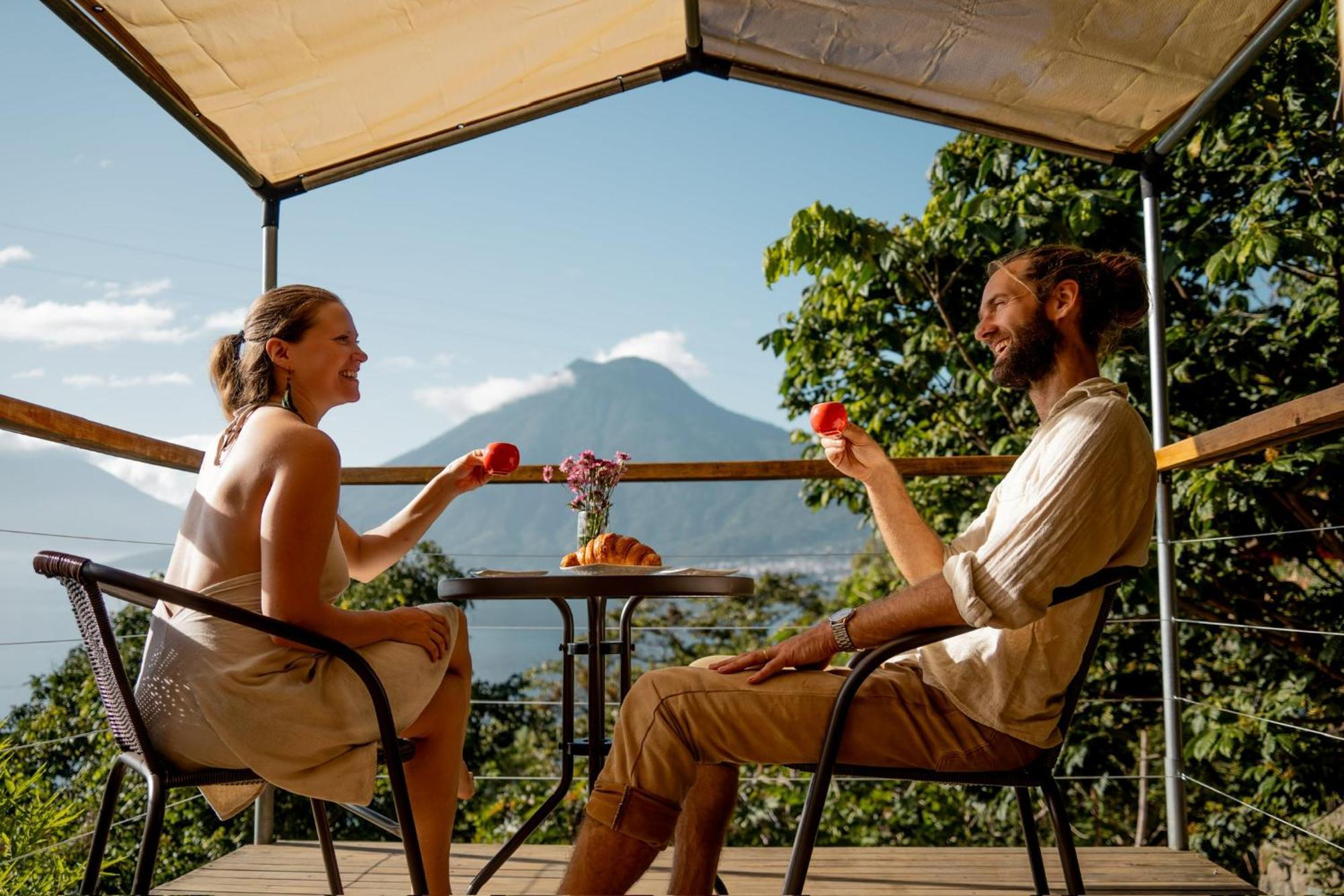 Fuego Atitlan Eco-Hotel San Marcos La Laguna Eksteriør billede