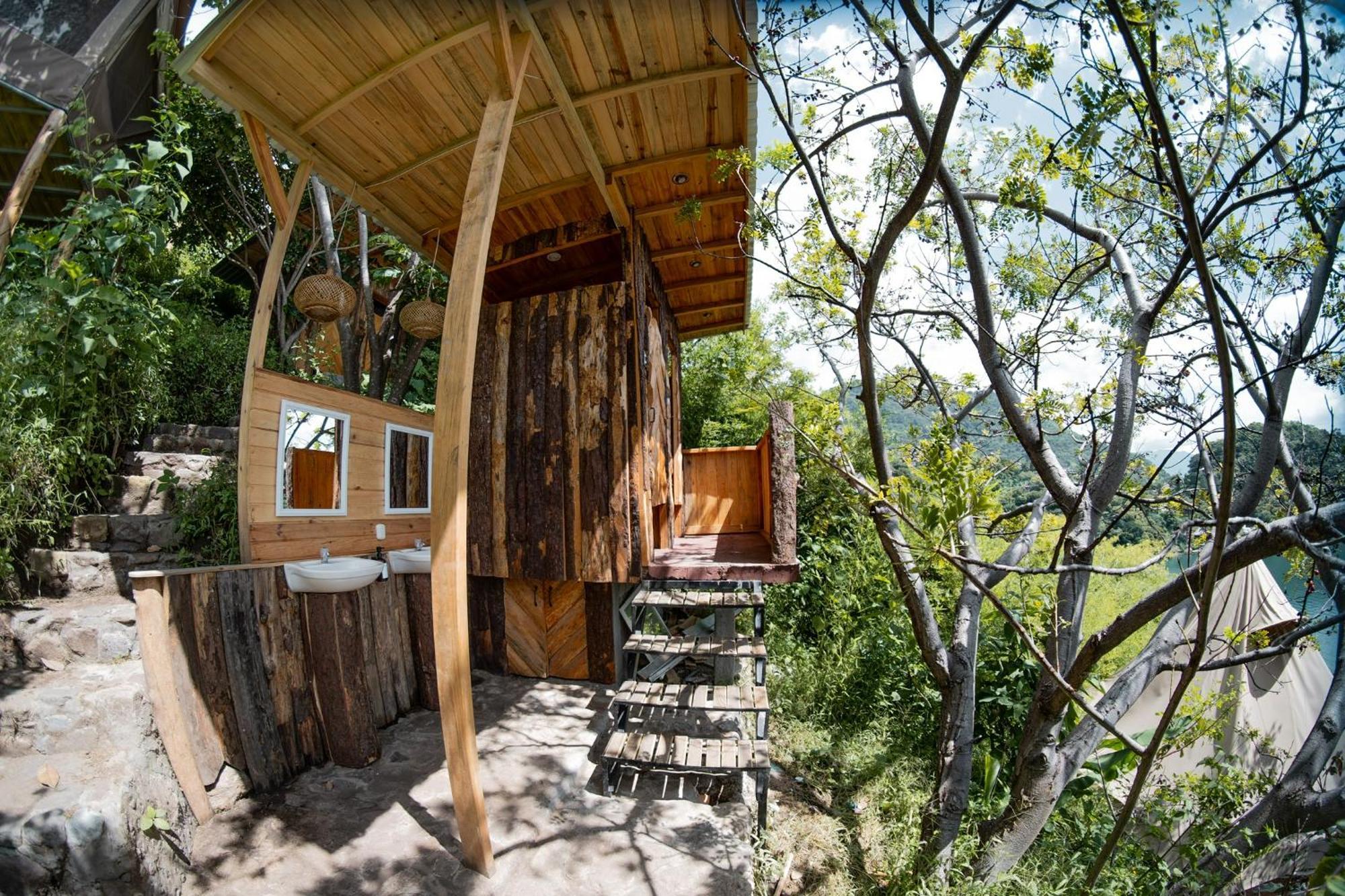 Fuego Atitlan Eco-Hotel San Marcos La Laguna Eksteriør billede